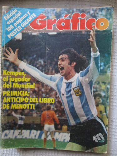 El Gráfico Nº 3064 (1978) - La Hora Más Gloriosa Del Fútbol 