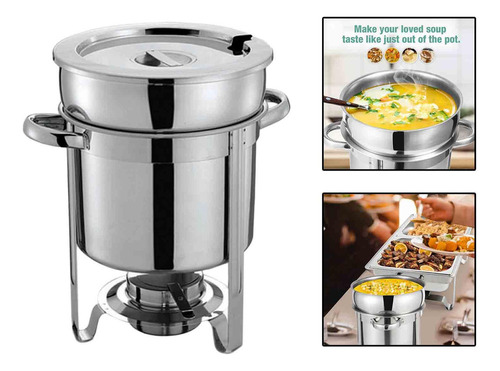 Calentador De Sopa De Acero Inoxidable, Calentador De 7l