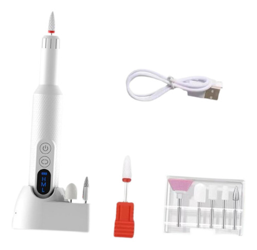 Kit De Lima De Uñas Eléctrica, Máquina De Lijado De