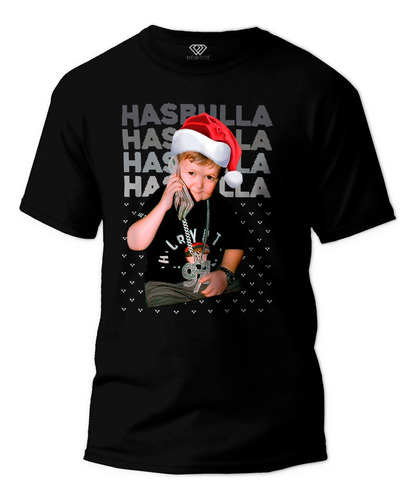 Playera Estampada Ugly Sweter Hasbulla Navideño Dtf