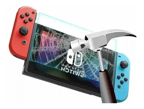 Imagen 2 de 3 de 2 Unidades Vidrio Templado Nintendo Switch