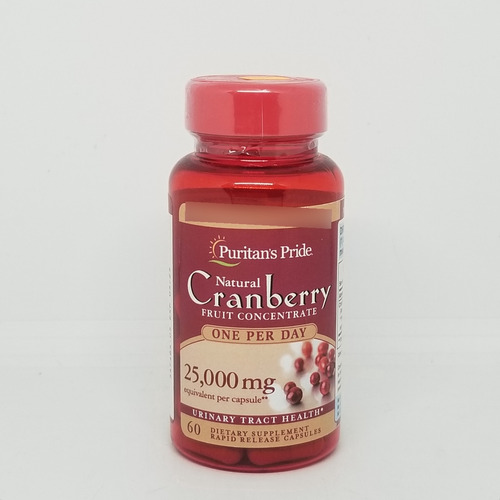 * * 2024 * Cranberry 25000mg - 60 Softgels