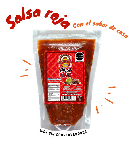 Salsa Hot Casera Picante Pack(caja  10 Pza)