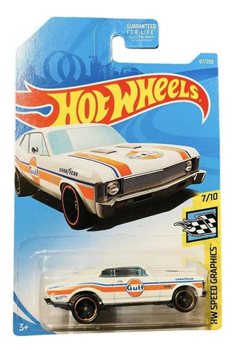 Hot Wheels # 7/10 - '68 Chevy Nova - 1/64 - Fyf01