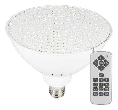 Js Luz Led Para Piscina E27 Con Bombilla Rgb Con Mando A