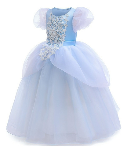 Disfraz De Princesa Cenicienta Para Niña Cosplay Carnaval