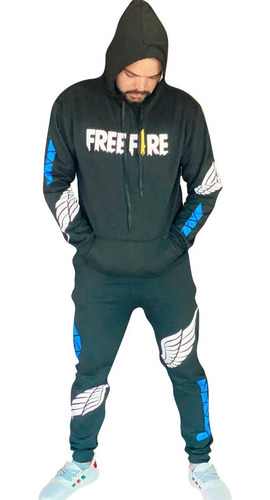 moletom free fire mercado livre