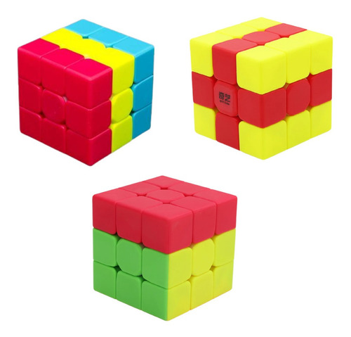 Cubo Rubik Profesional 3x3 Frenchfries/sandwich/hat Qiyi 