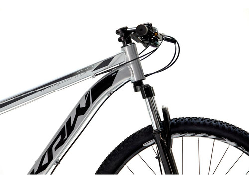 Bicicleta Aro29 Krw Alumínio Shimano 24v Freio Hidráulico S5 Cor Prata/preto