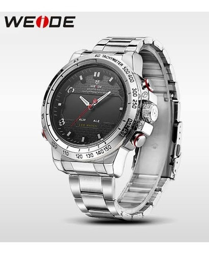 Imagem 3 de 4 de Relógio Weide Analógico-digital Wh-6102 Wr30m