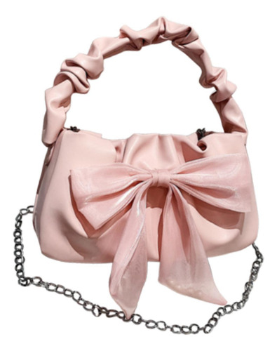 Bolso De Mano Con Lazo Para Mujer, Elegante Bolso Cruzado De