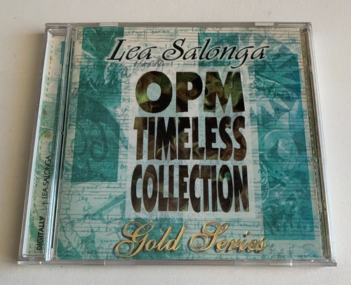 Cd Lea Salonga - Opm Timeless Collection Feat. Menudo Import
