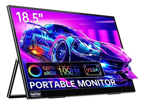 ~? Monitor Portátil Innoview 18.5 Pulgadas 100hz 120% Srgb, 