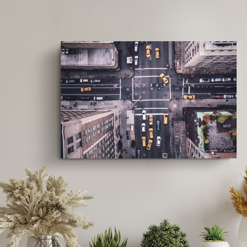 Cuadro Decorativo Para Tu Hogar Impreso Con Bastidor Frida Color NYC