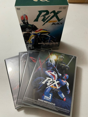 Kamen Rider Black Rx 8 Dvd-box Collectors Box