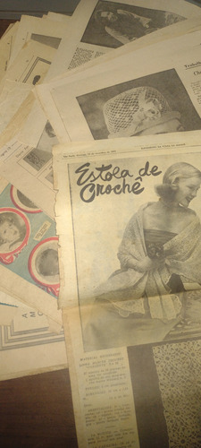 Jornal Antigo Suplemento Feminino Folha Da Manhã 1951/53/55
