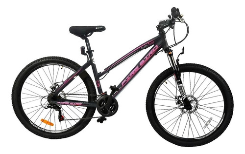 Bicicleta Mountain Bike Dama Firebird Rod 27.5 Negro Rosa Tamaño Del Cuadro M