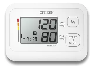 Monitor de presión arterial digital de brazo automático Citizen CHU-304 blanco
