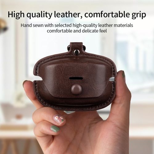 Funda De Piel Marrón Oscuro Para Sony Wf-1000xm4