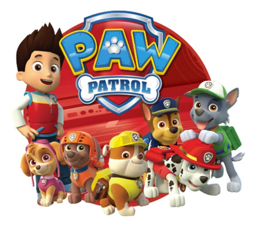 Imagen 2 de 5 de Pelota Inflable Para Pileta Paw Patrol Original