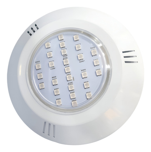 Refletor Power Led 6w Rgb Brustec Abs Rosca Frente New Rgb