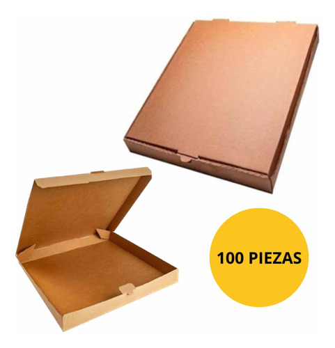 Cajas De Pizza Mediana 30x30cm (100piezas)