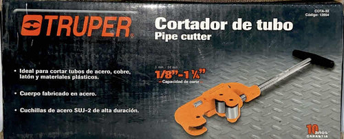 Corta Tubo Truper De 1/8 A 1 1/4