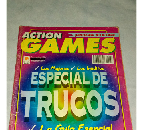Revista Antigua * Action Games * Especial Trucos N° 68 (Usado)