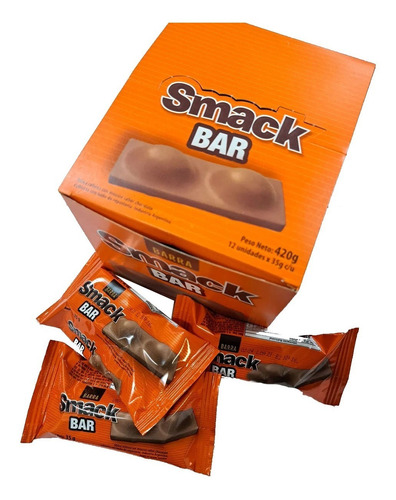 Smack Bar 35gr Pack X 12un - Combo Sweet Distribuidora