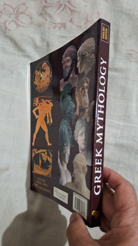 Livro Greek Mythology (mitologia Grega) Em Inglês Papadimas Ekdotiki Capa Mole Edição De Luxo