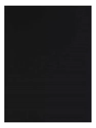 Pack De 5 Pliegos De Cartón Piedra Negro 38 X 55 Cms 1.5mm