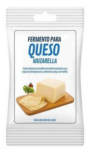Imagen 2 de 2 de Fermento Para Hacer Queso Muzarella Y Requesón Casero