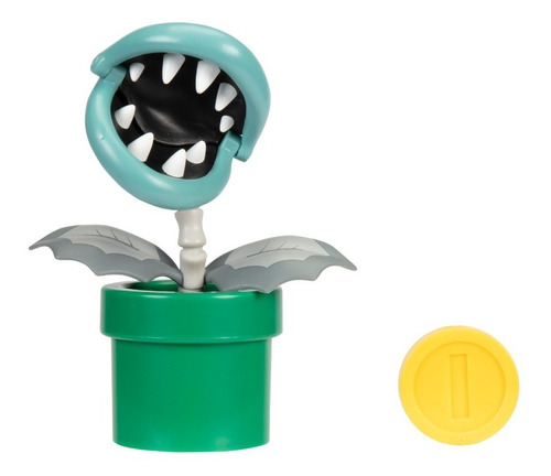 Muñeco Super Mario Huesiplanta Figura Articulada 10cm 40457