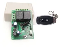 Comprar Modulo Receptor Y Control Remoto 5-30v Rf 433mhz 2 Canales
