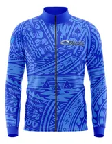 Comprar Campera Ranglan Kapho Rugby Blues Maori Azul Adultos