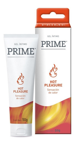 Gel Intimo Prime Hot Pleasure Lubricante Placer Femenino 50g