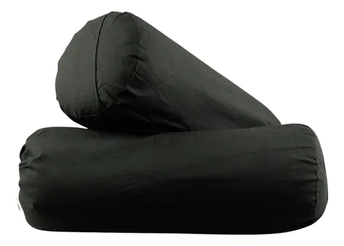 comprar Bolster Yoga Iyengar (20 X 50cm) Relleno De Cascara De Trigo