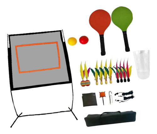 Bádminton Net Set Con Reemplazo De Bolsa De Almacenamiento