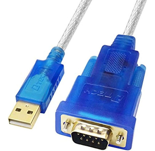 Dtech Cable Adaptador Usb A Serie 16 Pies Db9 Macho Rs232 A