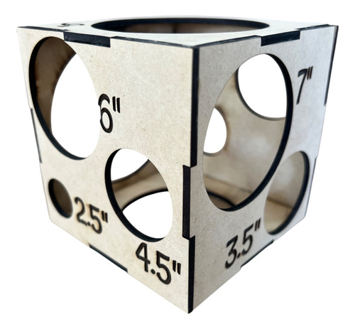 Calibrador De Globo Corte Laser Mdf