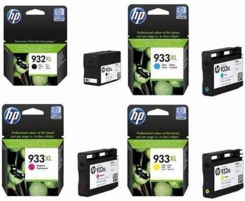 Combo 4 Cartuchos Hp 932xl + 933xl Colores Hp 7110 7610