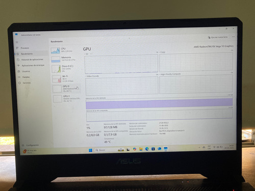Notebook Gamer Asus Tuf Gaming Fx505du (Usado)