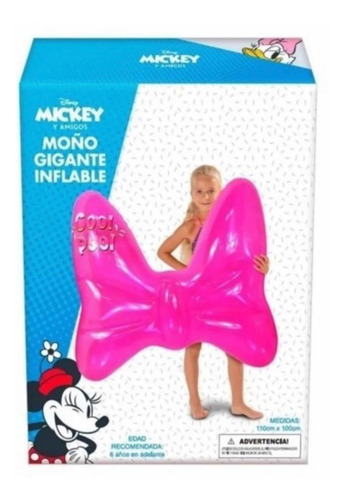 Inflable Minnie Mouse Gigante Alberca Flotador