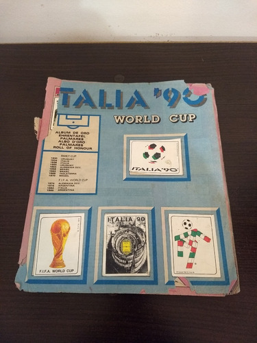 Album Mundial Italia 90 Con 353 Figuritas Original Sin Tapas