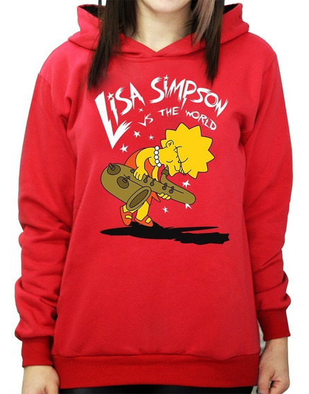 moletom lisa simpson