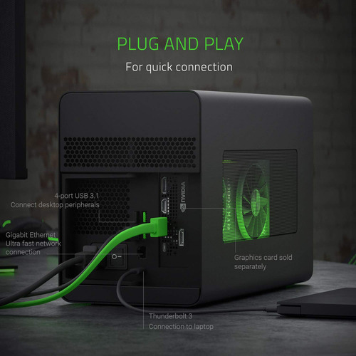 Razer Core X Chroma Carcasa Externa De Aluminio Para Gpu (eg