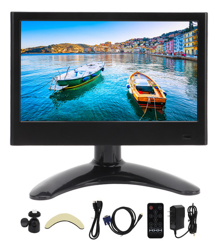 Monitor Portátil De 7 Pulgadas A Color Vga Av Dc Usb Hd Mult