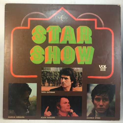 Star Show Vol 3 - Manolo Otero - Cotugno - Medalha Vinilo Lp