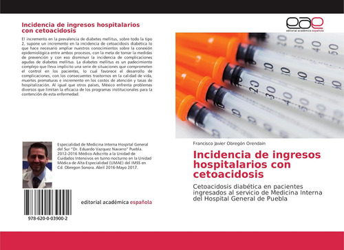 Libro: Incidencia De Ingresos Hospitalarios Con Cetoacidosis