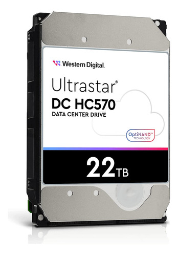 Western Digital Wd Ultrastar Hc570 Wuhale6l4 22tb Rpm 3.5 H.